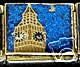 Big Ben sparkly - enamel charm Big Ben sparkly - enamel charm